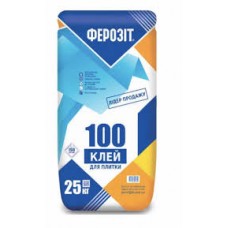 Клей для облицювальної плитки Ферозіт 100 25 кг